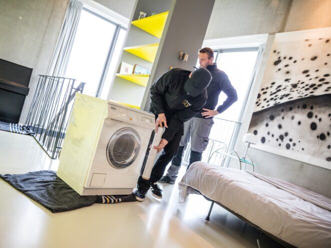 wasmachine verhuizen Rotterdam