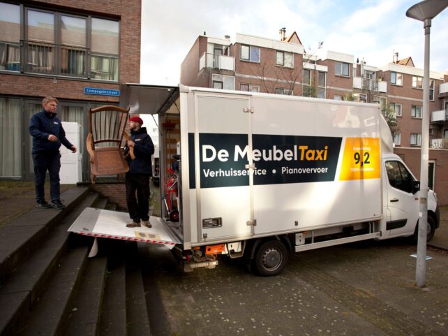 Verhuisbedrijf verhuiswagen